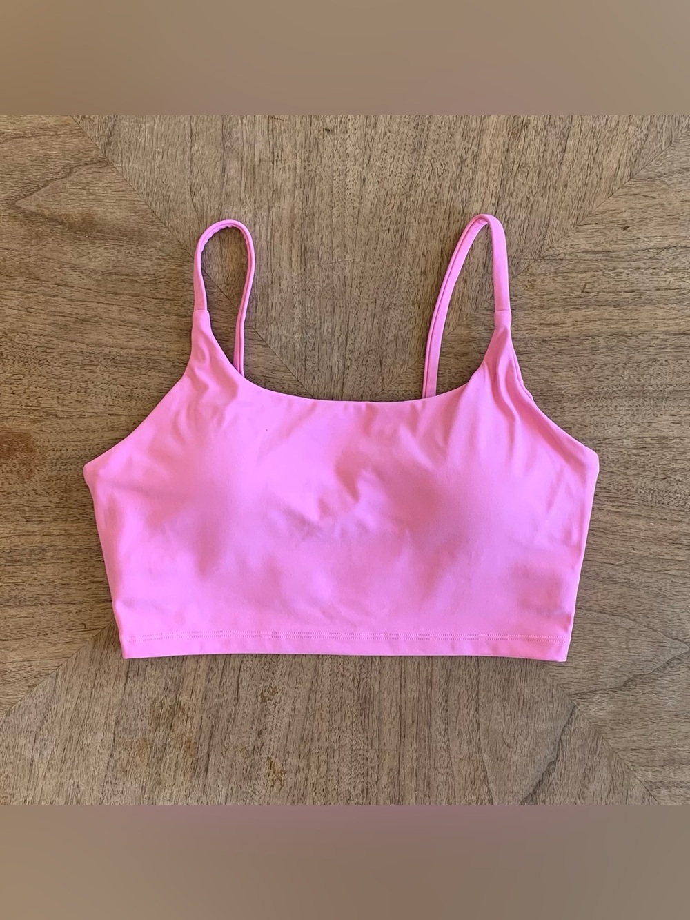 Peachy Athletic Soft Pink Minimalist Bra